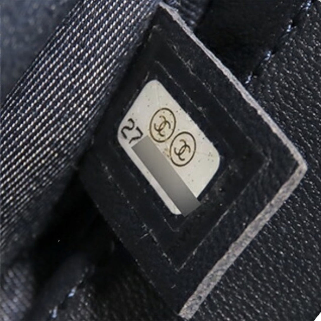 Chanel Sac caméra CC Mania Cuir d'agneau Noir – vue 7 – GABY PARIS