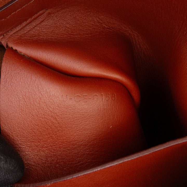 Leather Big Bag Bucket Brown - Gaby Paris