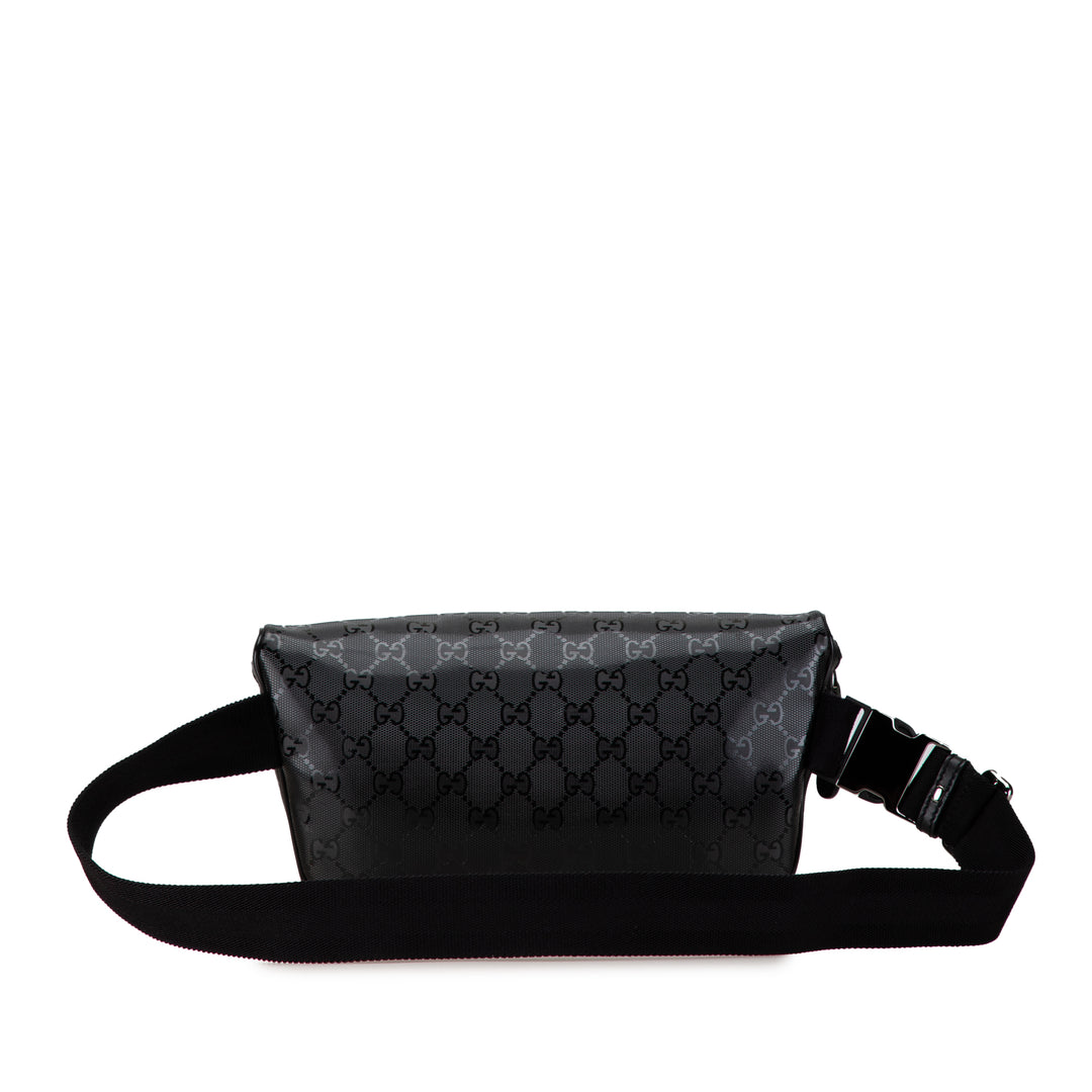 GG Imprime Belt Bag Black - Gaby Paris