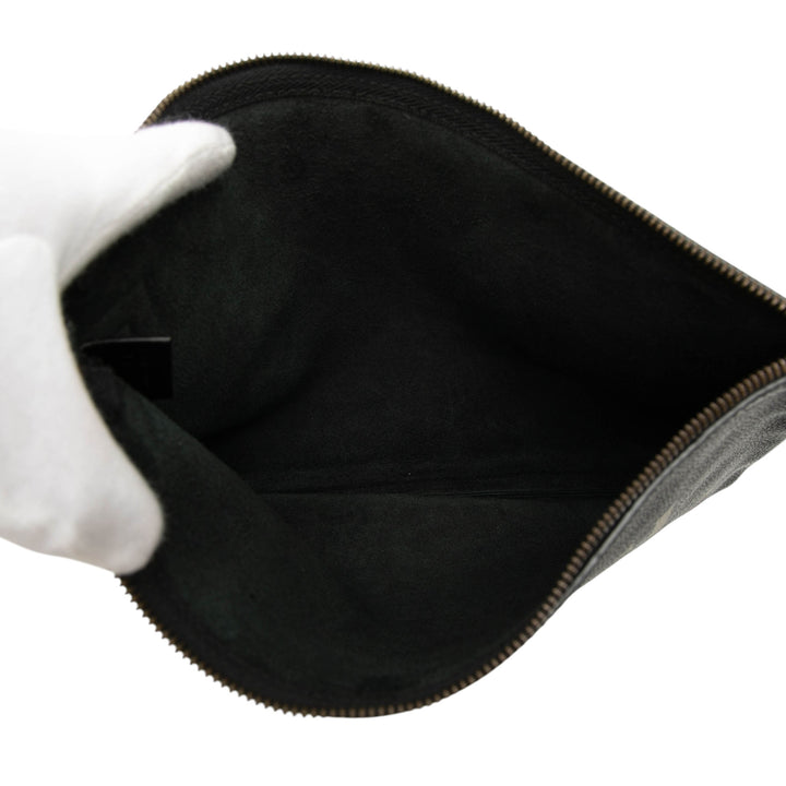 Gucci Medium Cuir de veau Logo Portfolio Pochette