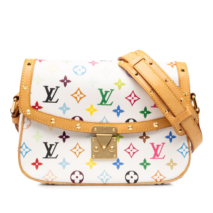 Sologne Monogram Multicolore Blanc
