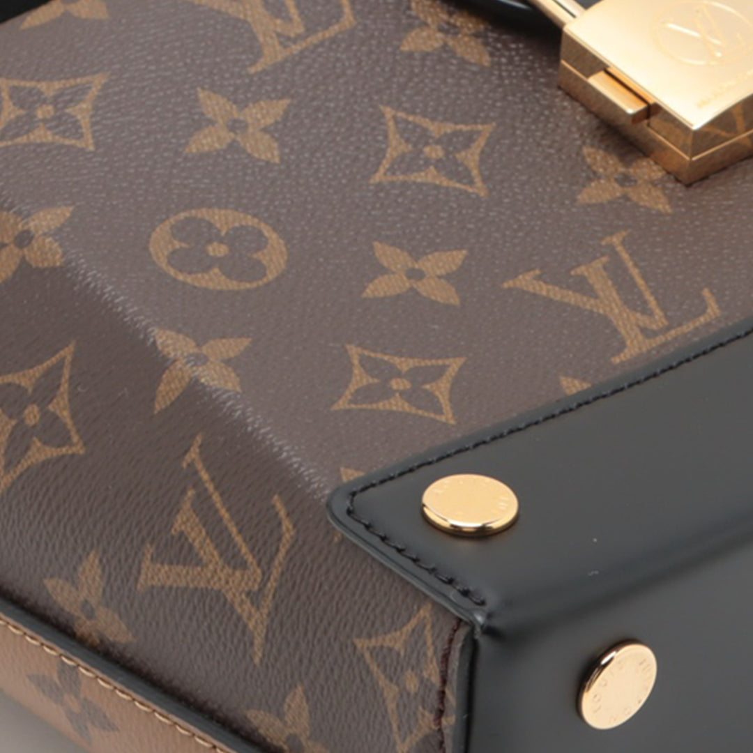 Louis Vuitton Monogram Reverse Bento Boîte Marron – GABY PARIS Authentique