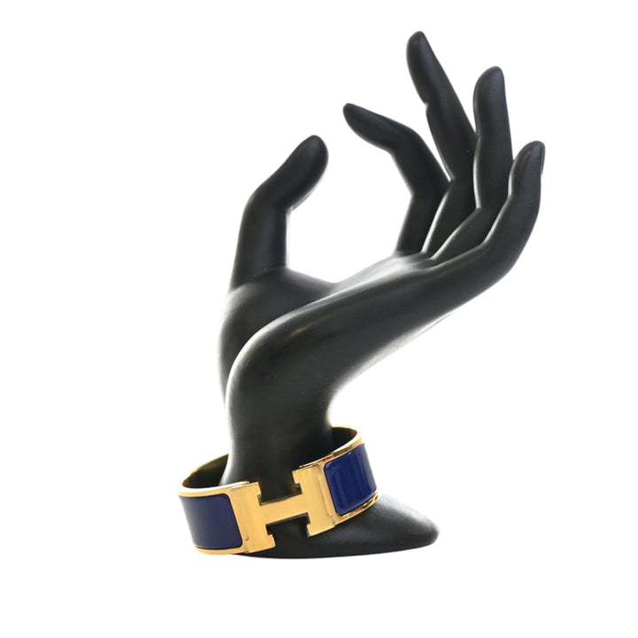 Hermès Wide Émail Clic Clac H Bracelet PM