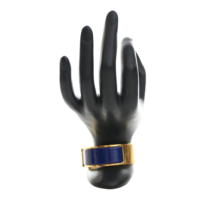 Hermès Wide Émail Clic Clac H Bracelet PM