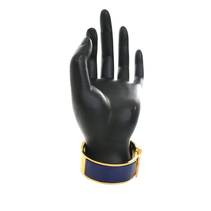 Hermès Wide Émail Clic Clac H Bracelet PM