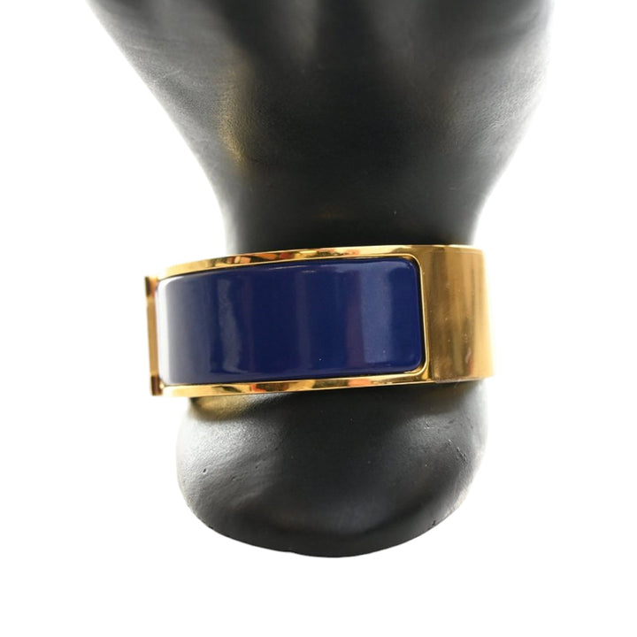 Hermès Wide Émail Clic Clac H Bracelet PM