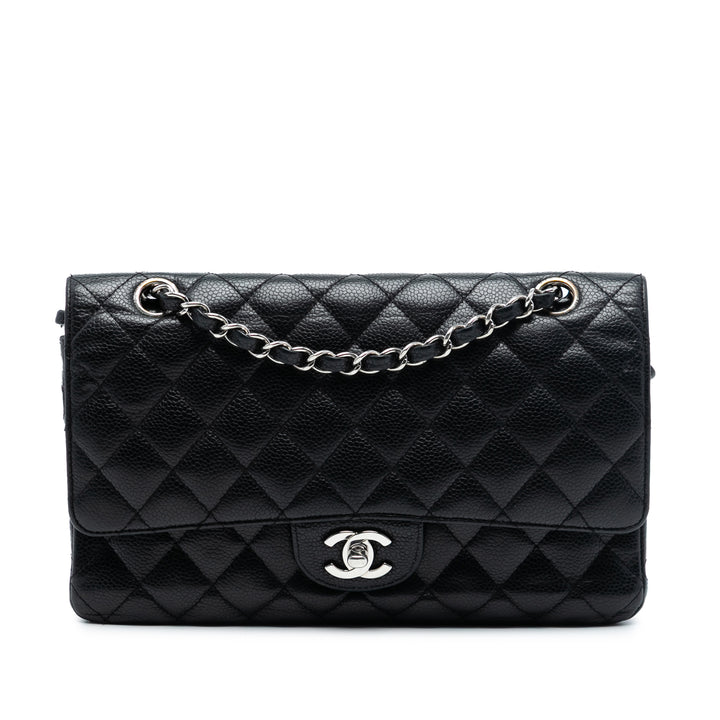 Chanel Medium Classic Caviar Double rabat