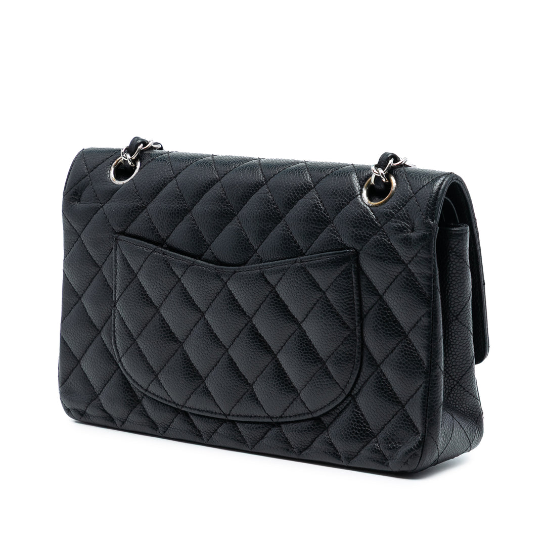 Chanel Medium Classic Caviar Double rabat