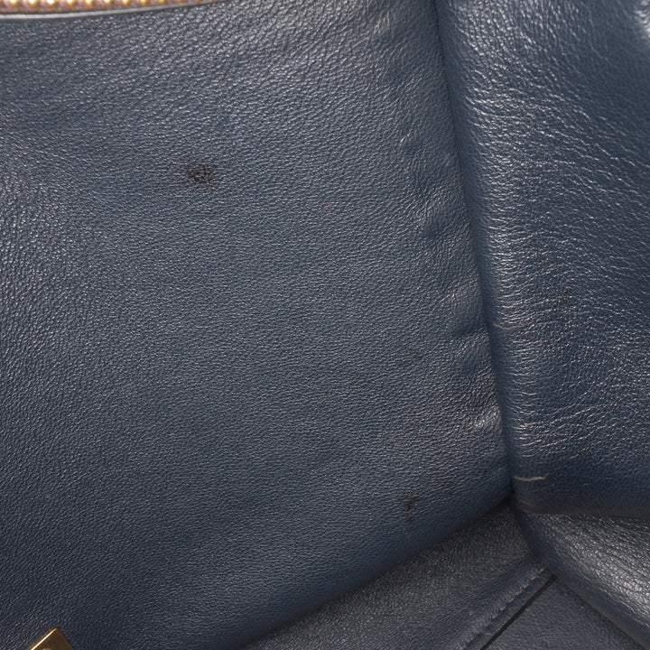 Celine Medium Tricolor Cuir Trapeze Sac cartable Rouge – GABY PARIS Authentique