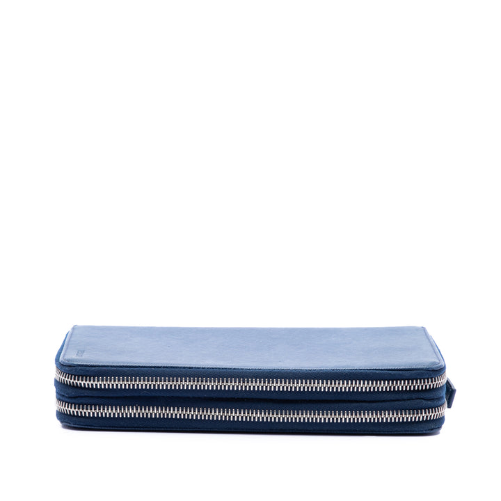 Prada Saffiano Double Zip Portefeuille long