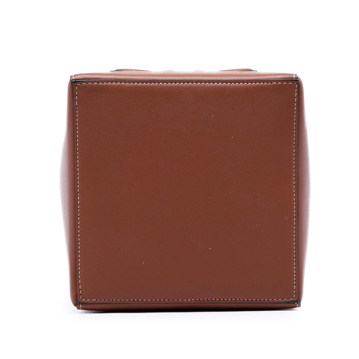 Triomphe Cube Sac Cuir de veau Marron