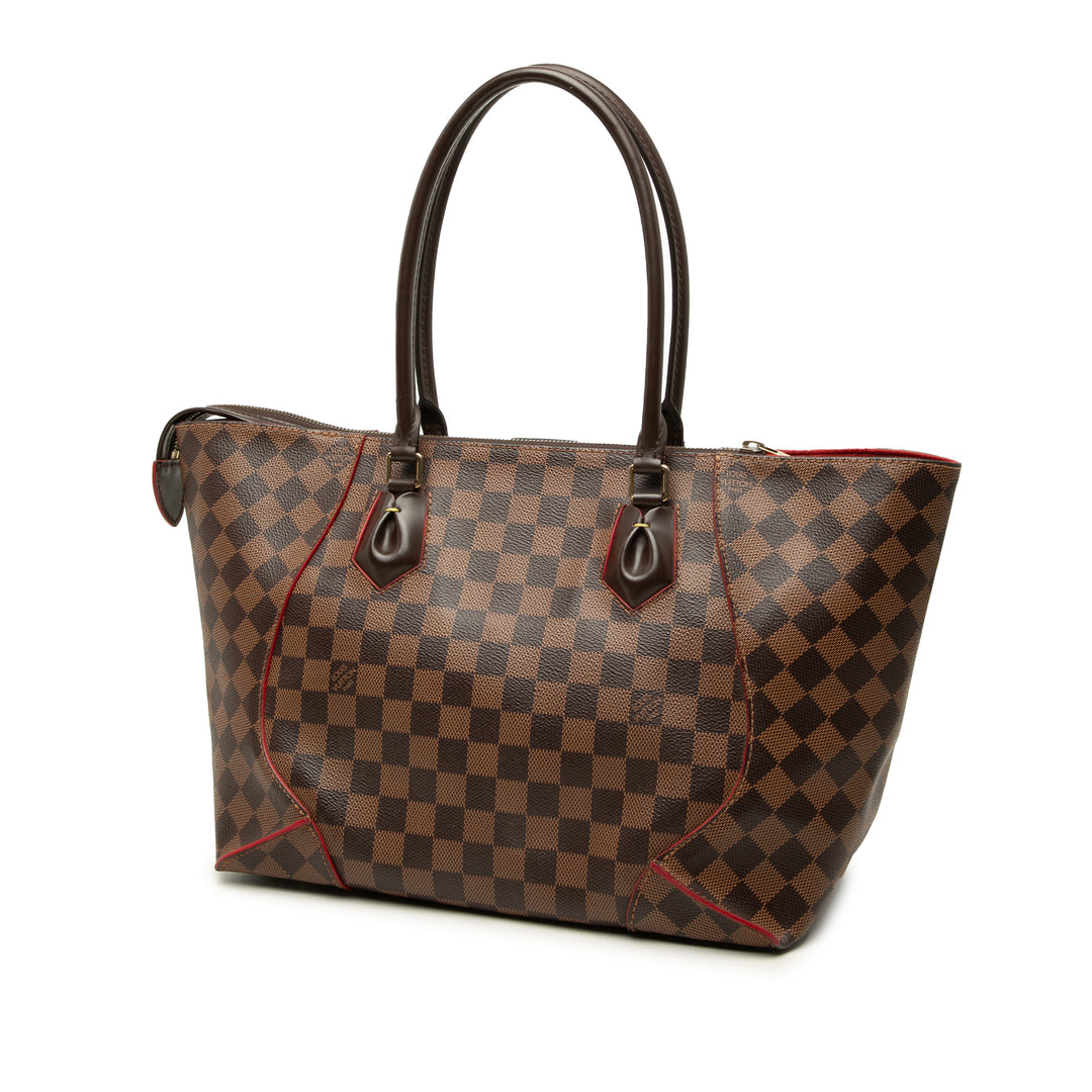 Caissa MM Damier Ébène Marron