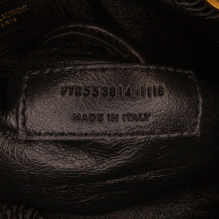 Saint Laurent Anja Bucket Bag Black - GABY PARIS