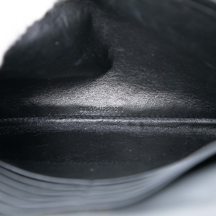Saint Laurent Medium Cuir verni Vicky Sac porté croisé