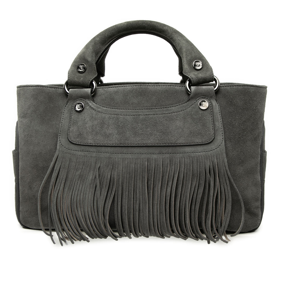 Celine Daim Boogie Fringe Sac à main