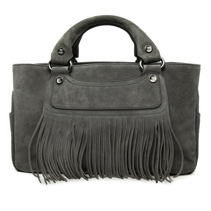 Celine Daim Boogie Fringe Sac à main