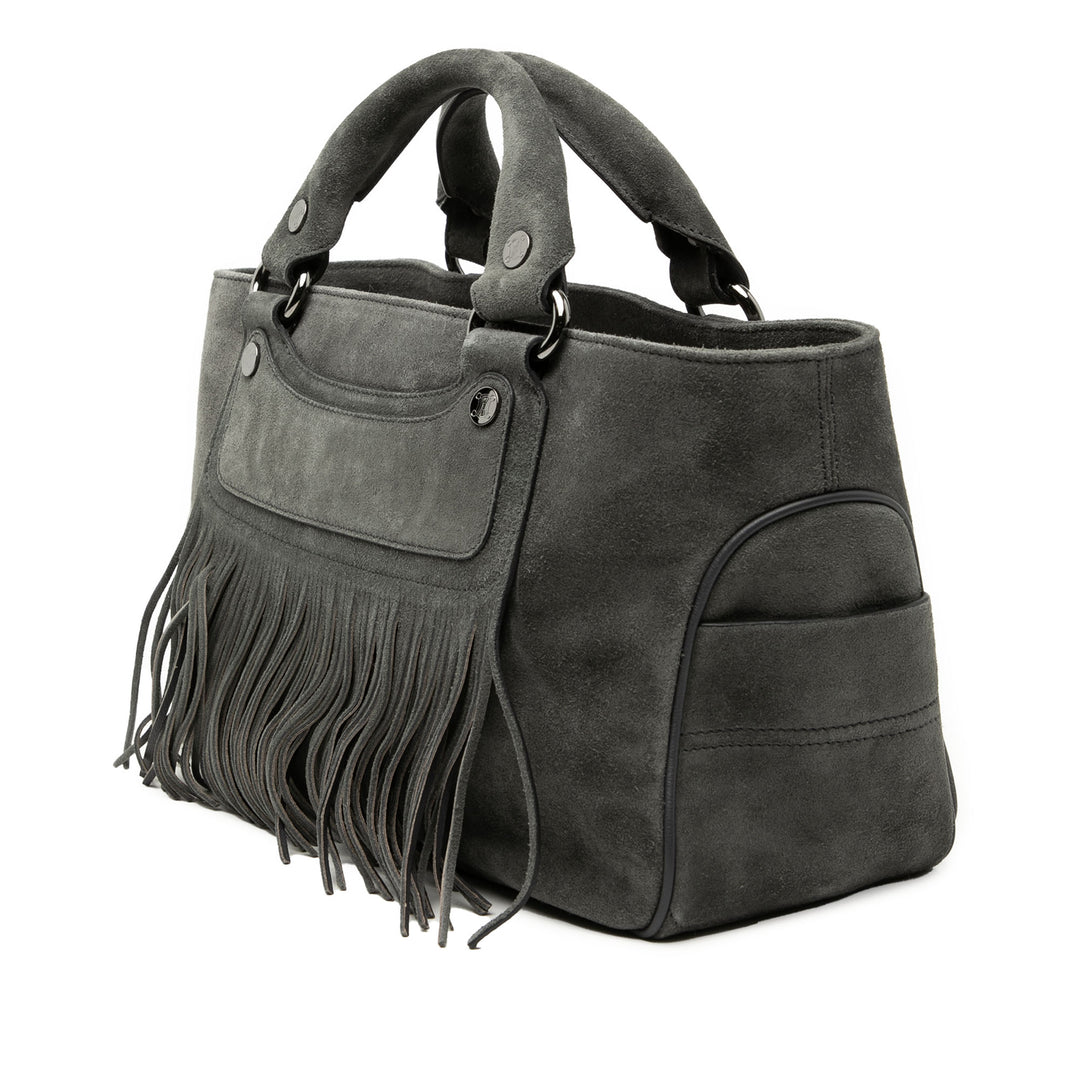 Celine Daim Boogie Fringe Sac à main