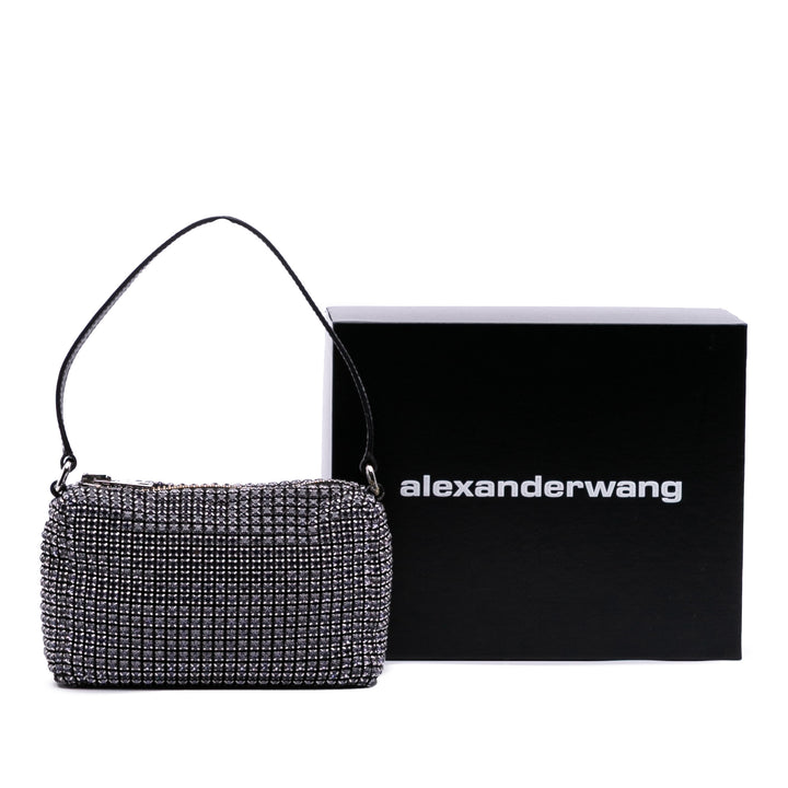 Alexander Wang Mesh Cristal Heiress Pochette