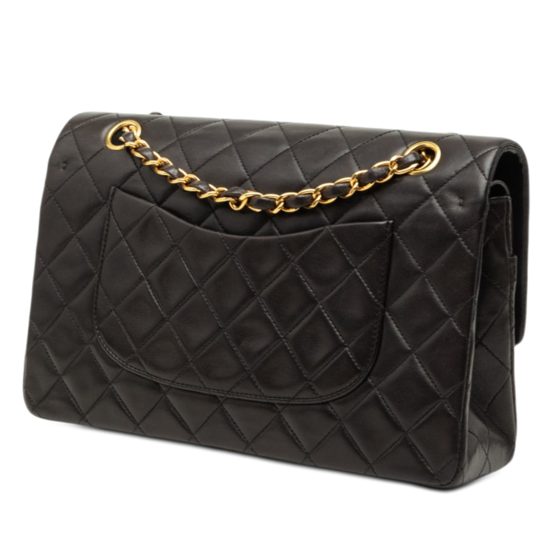 Chanel Medium Classic Cuir d’agneau Double rabat
