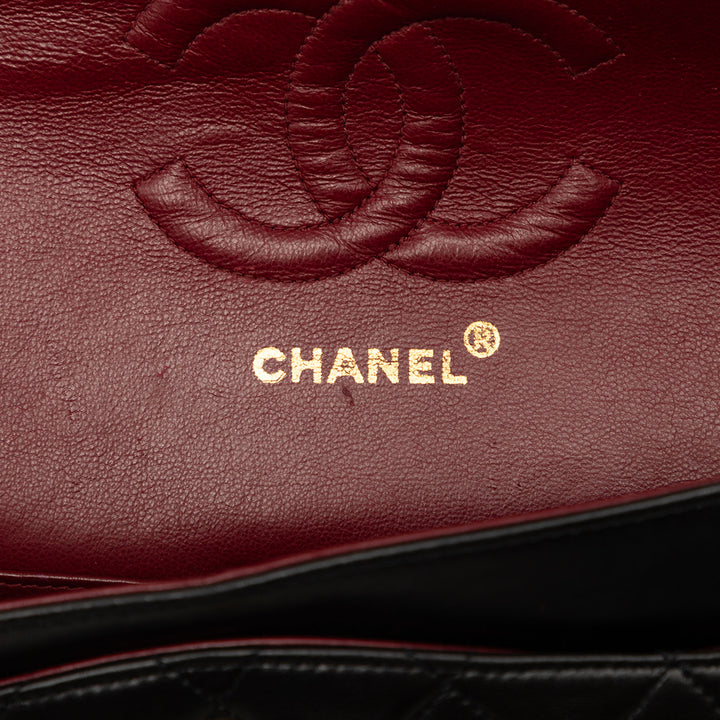 Chanel Medium Classic Cuir d’agneau Double rabat