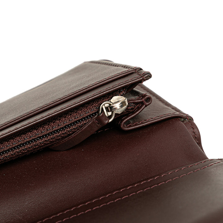 CC Quilted Caviar Long Wallet Black - Gaby Paris