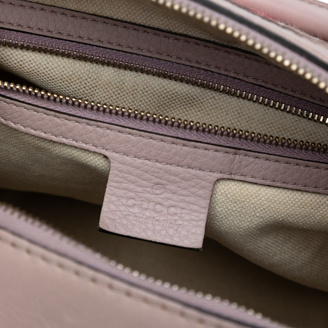 Gucci Medium GG Toile Web Joy Boston Bag