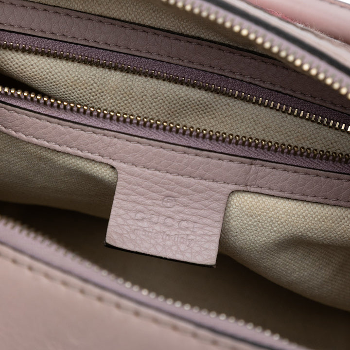 Gucci Medium GG Toile Web Joy Boston Bag