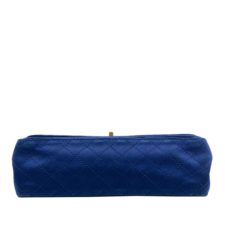 Chanel Matelassé Satin Reissue 2.55 Double rabat 225