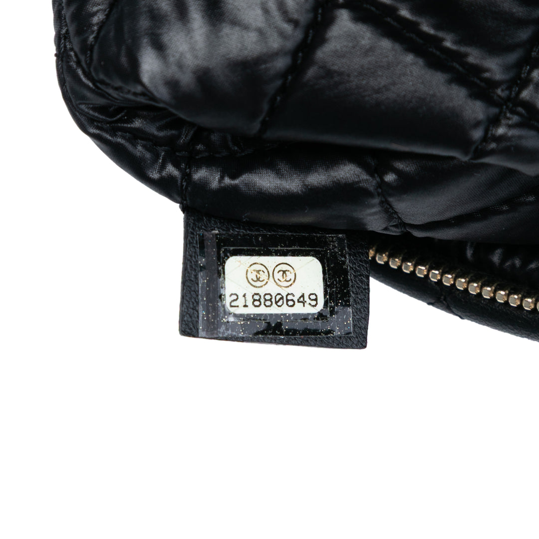 Chanel Matelassé Cuir d’agneau Boy Foldover Pochette