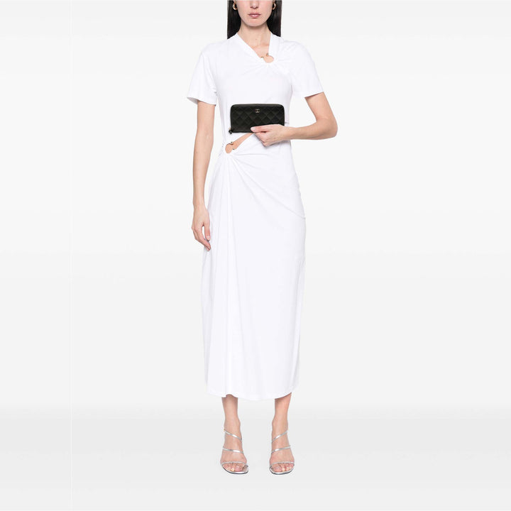 Chanel CC Matelassé Caviar Portefeuille long zippé