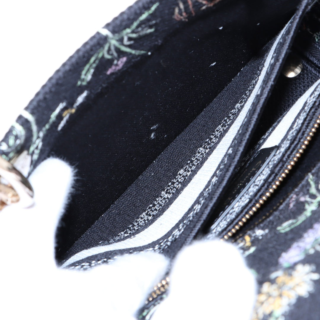 Dior Medium brodé Toile Herbarium Lady D Lite