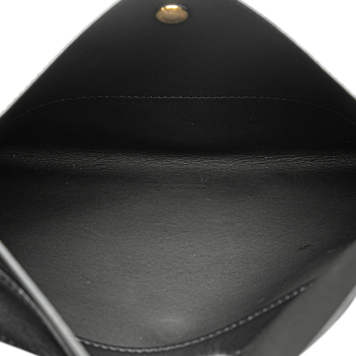 Leather Belt Bag Black - Gaby Paris