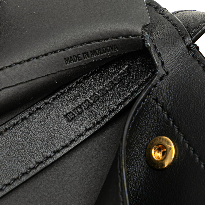 Leather Belt Bag Black - Gaby Paris