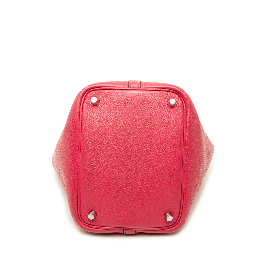 Hermès Sac à main Picotin Lock 18 Clémence Rose – vue 3 – GABY PARIS