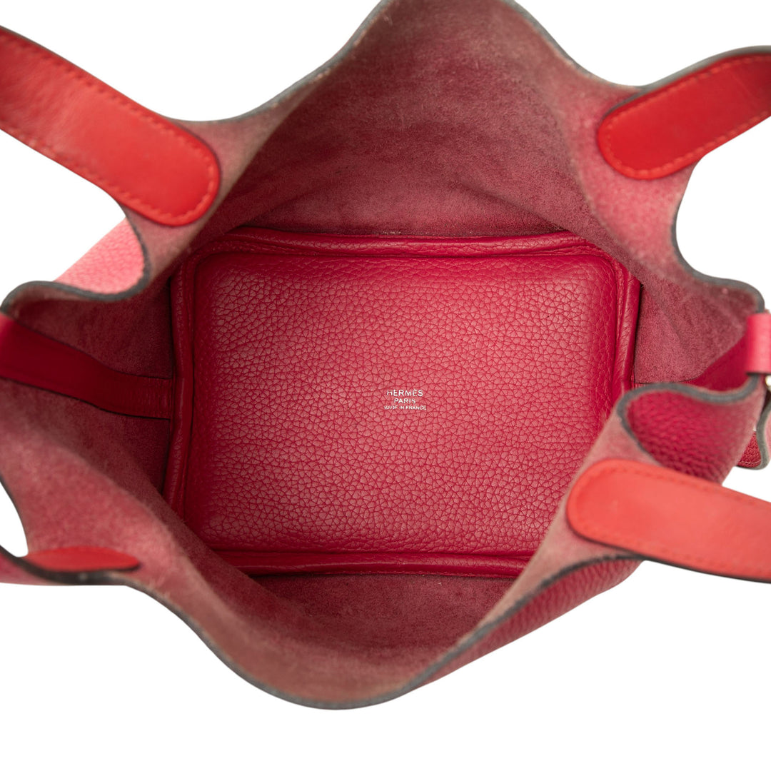 Hermès Sac à main Picotin Lock 18 Clémence Rose – vue 4 – GABY PARIS