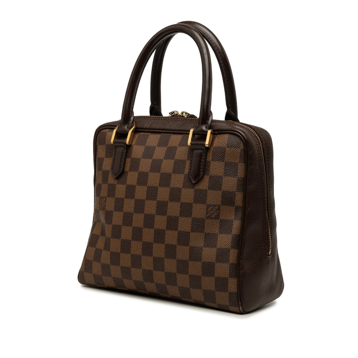 Louis Vuitton Sac à main Brera Damier Ébène Marron – vue 2 – GABY PARIS