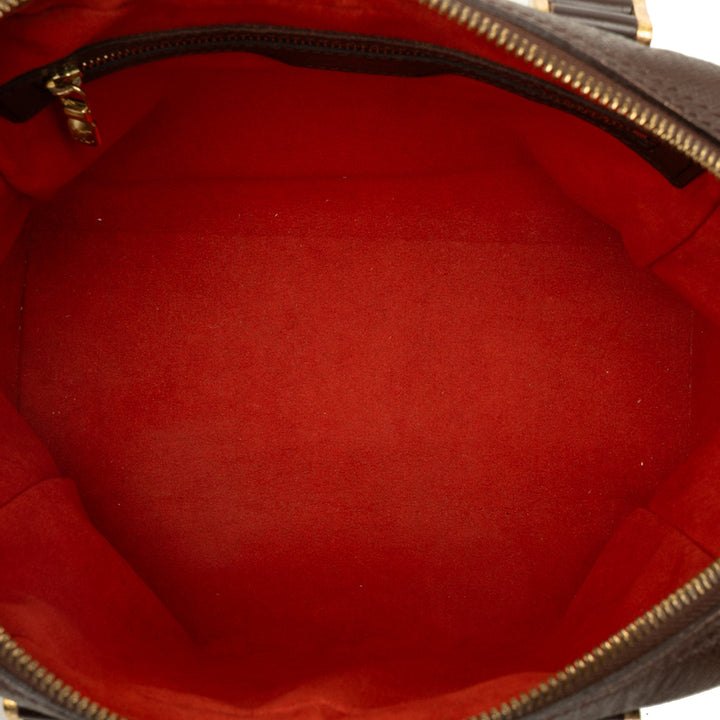 Louis Vuitton Sac à main Brera Damier Ébène Marron – vue 4 – GABY PARIS