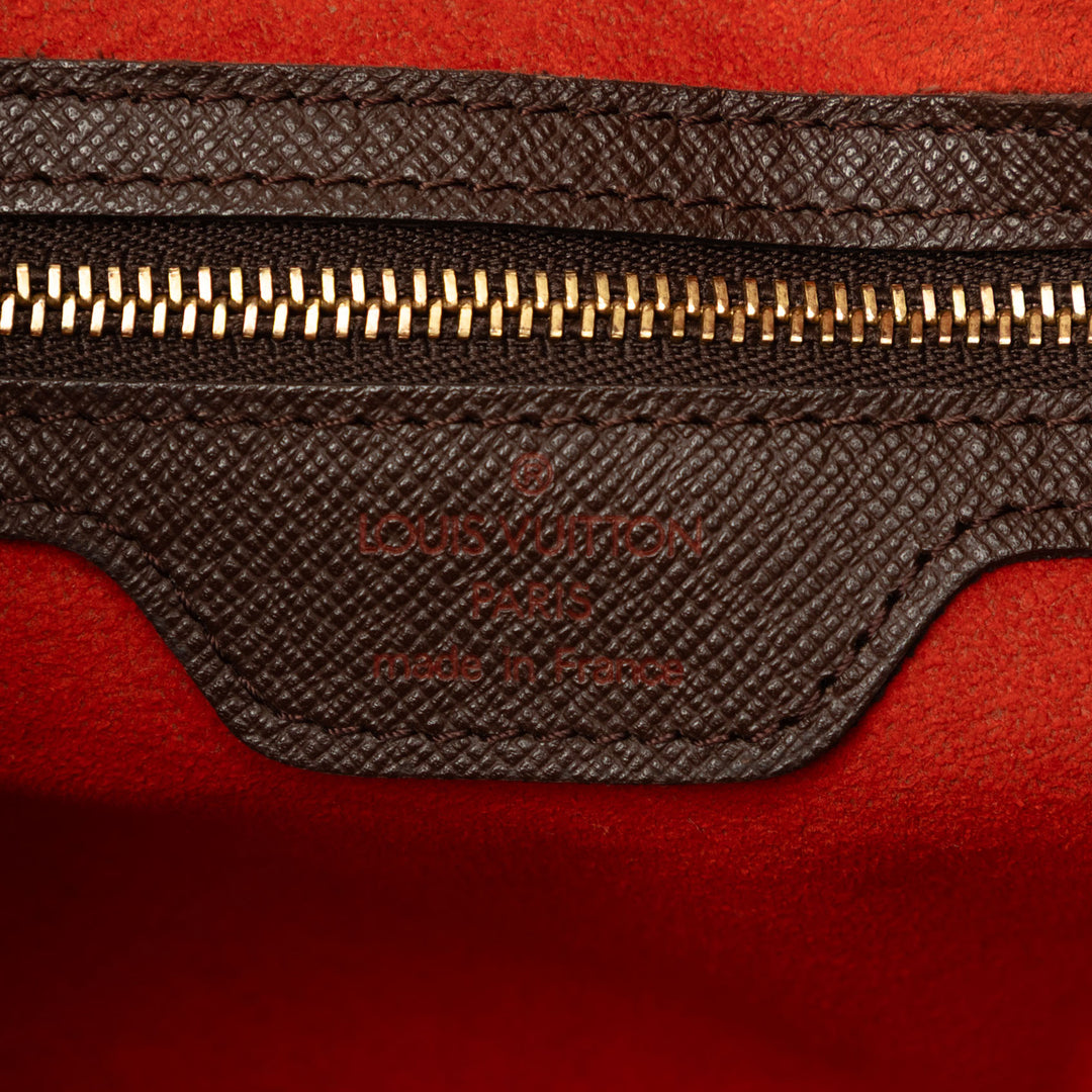 Louis Vuitton Sac à main Brera Damier Ébène Marron – vue 5 – GABY PARIS