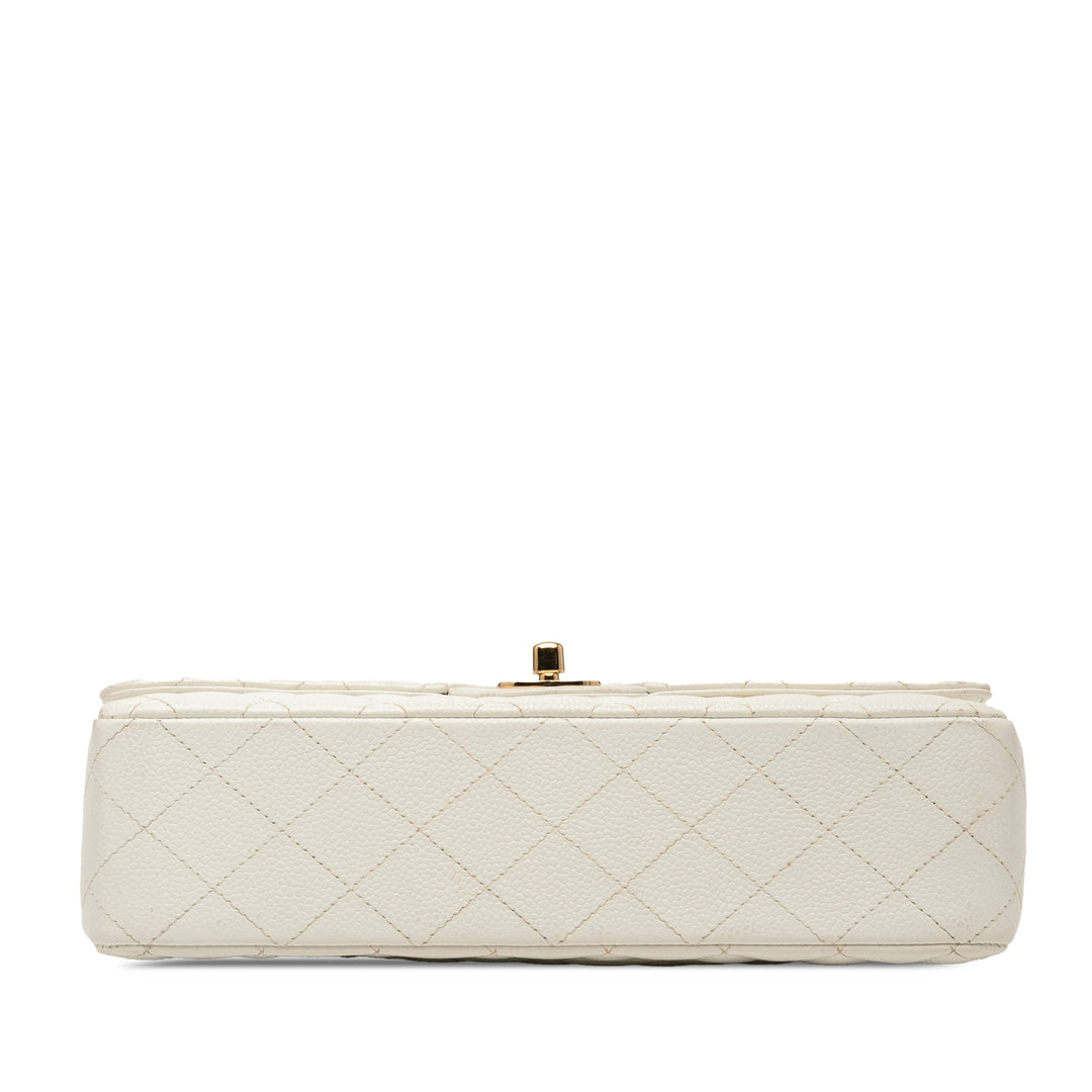 Chanel Medium Classic Caviar Double rabat