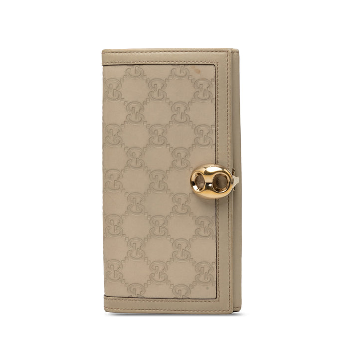 Gucci Guccissima Wave Continental Portefeuille