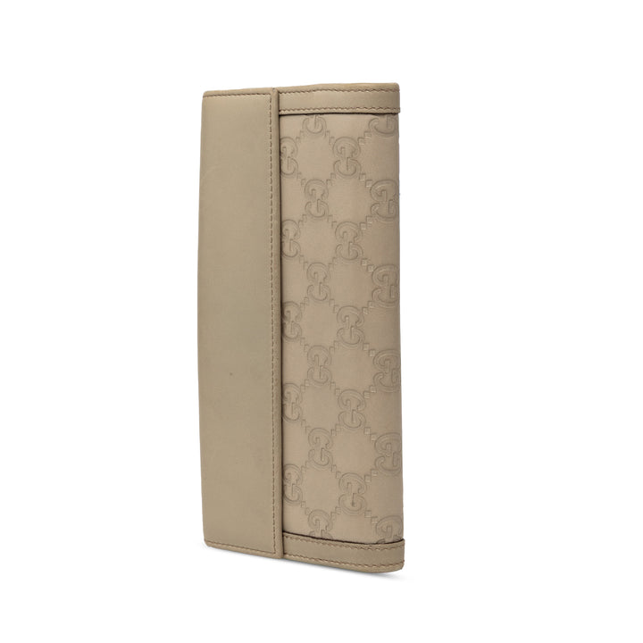 Gucci Guccissima Wave Continental Portefeuille