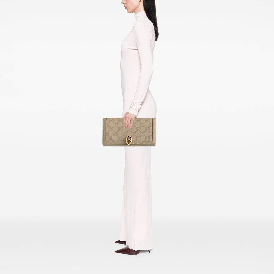Gucci Guccissima Wave Continental Portefeuille