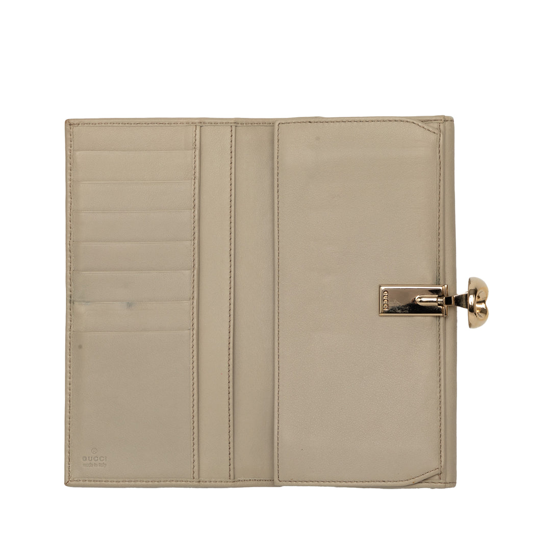 Gucci Guccissima Wave Continental Portefeuille