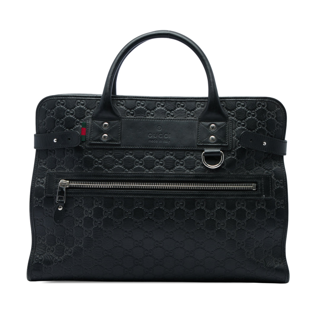 Guccissima Web Business Sac Noir
