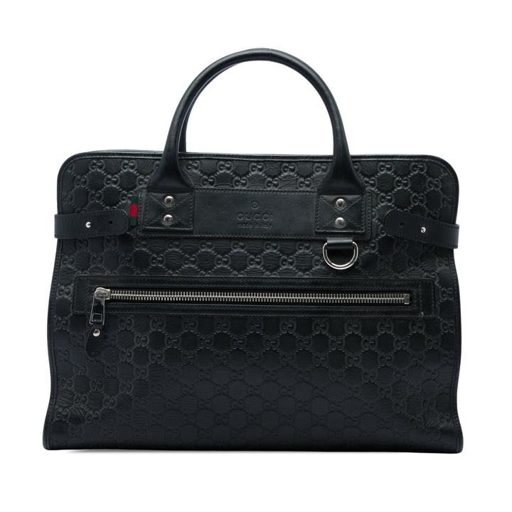 Guccissima Web Business Sac Noir