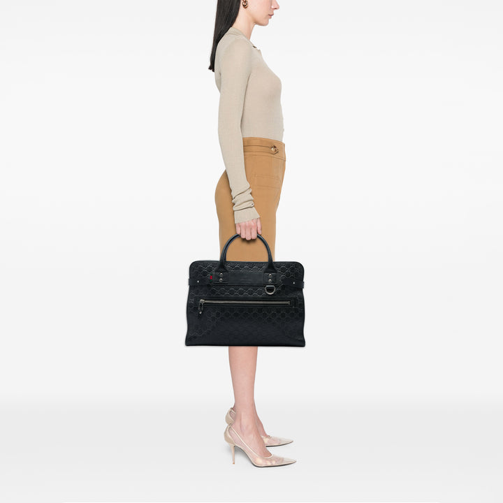 Guccissima Web Business Sac Noir