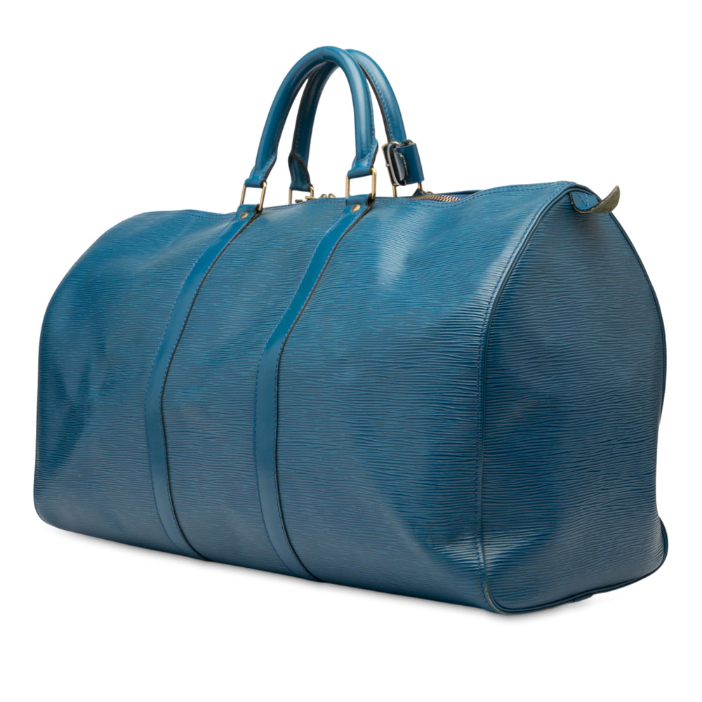 Louis Vuitton Epi Keepall 50 Bleu – GABY PARIS Authentique