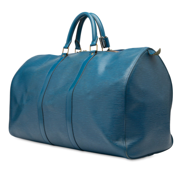 Louis Vuitton Epi Keepall 50 Bleu – GABY PARIS Authentique