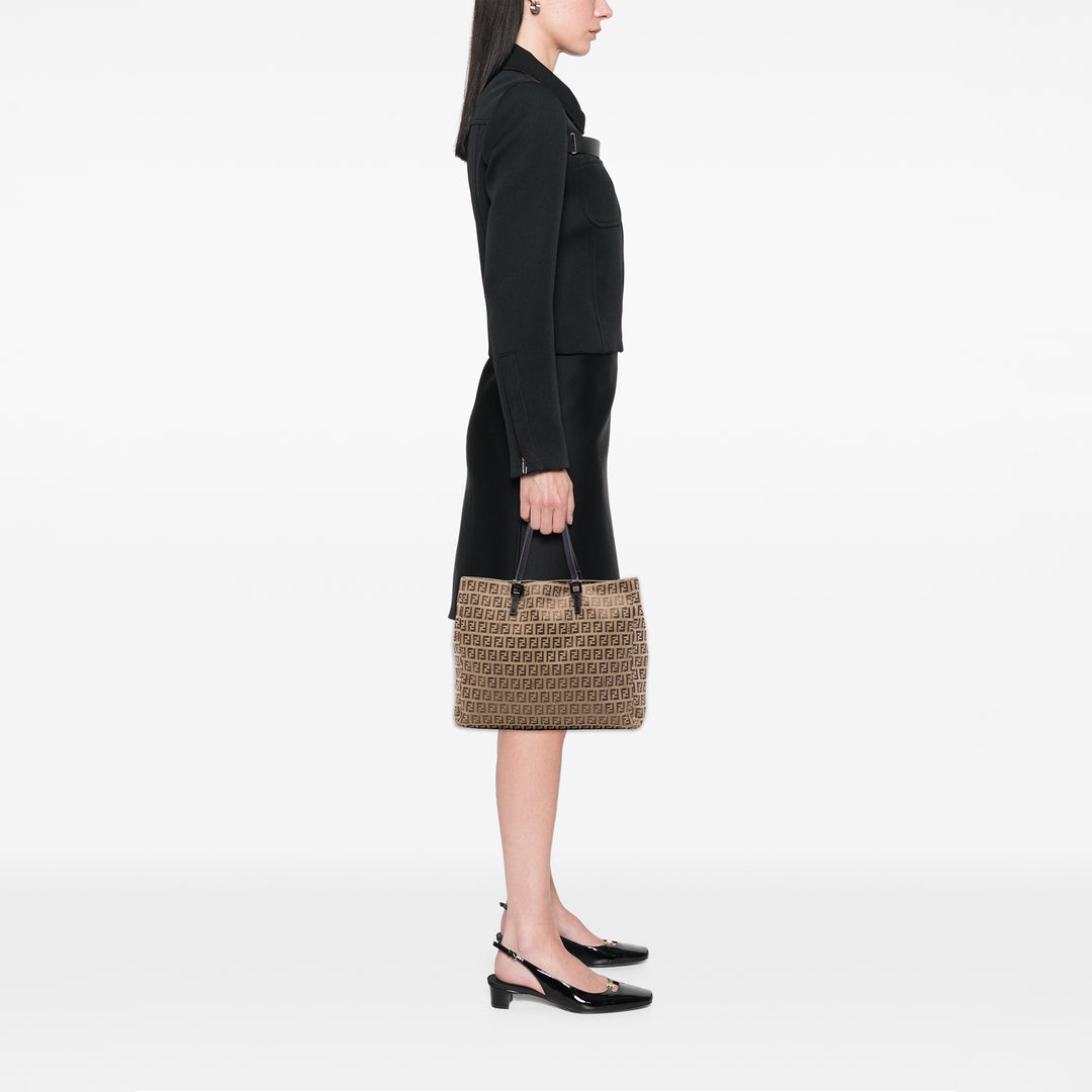 Fendi Zucchino Toile Cabas