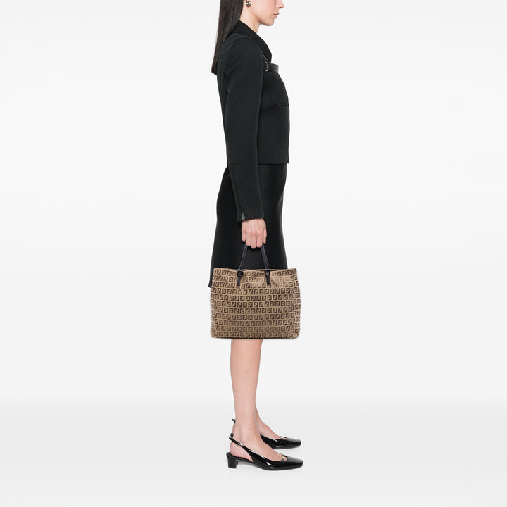 Fendi Zucchino Toile Cabas